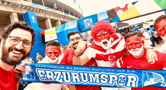 Erzurumspor sevdasını EURO 2024'e taşıdılar