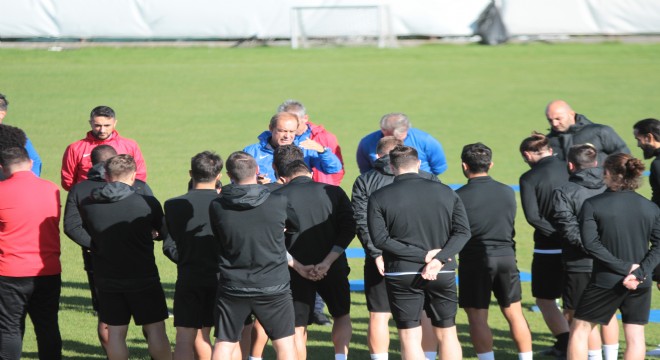 Eskişehirspor'da Erzurumspor mesaisi