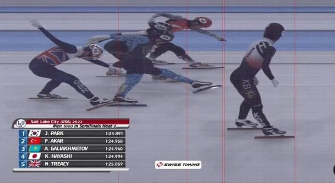 Furkan Akar Short Track'ta Dünya 4'üncusu oldu