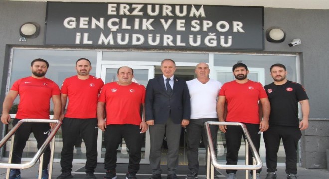 GSİM U20 Güreş Milli takımını ağırladı
