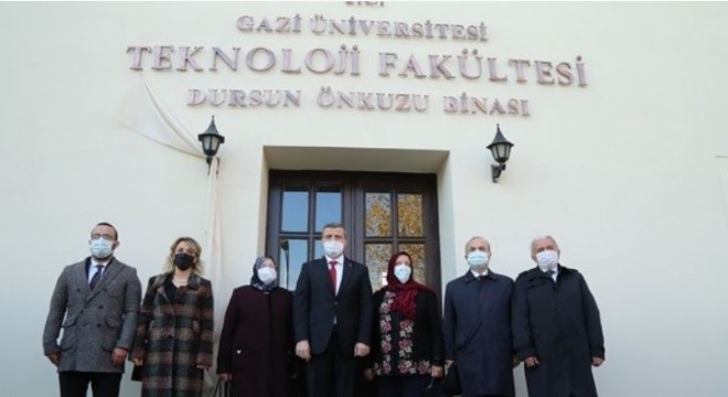 Gazi Üniversitesinden Önkuzu'ya vefa