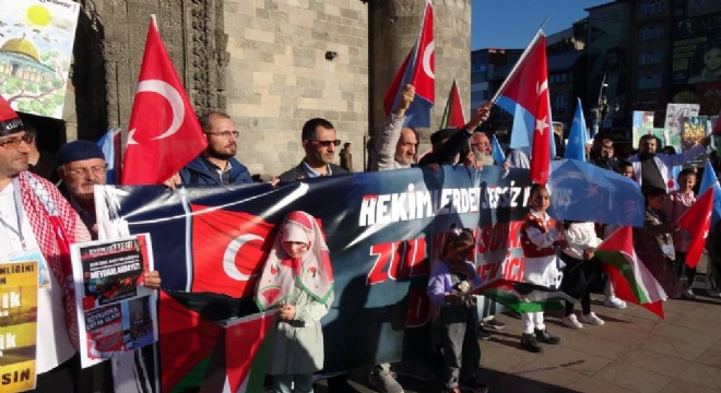Gazze'deki zulmü gündeme taşıdılar