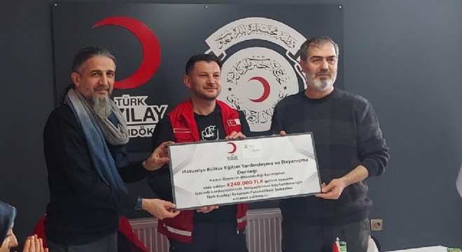 Gazze'ye destek için yarıştılar