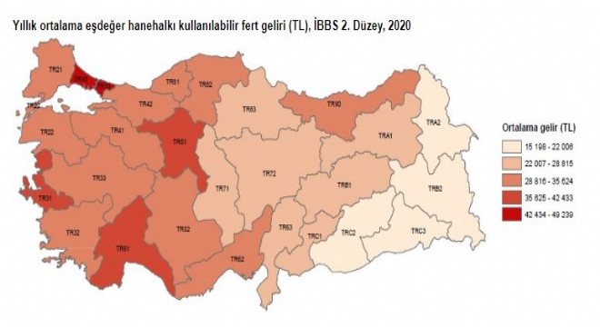 Gelir ve Yaşam Koşulları Araştırması yayımlandı