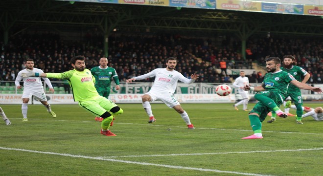 Giresunspor'da Denizlispor şoku: 0-2