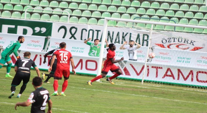 Giresunspor puan kaybetti