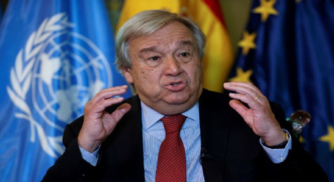 Guterres'ten İsrail'e tepki