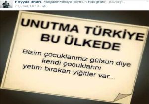 Şehidin son paylaşımı 