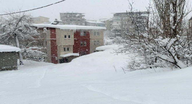 Hakkari'de okullar tatil edildi