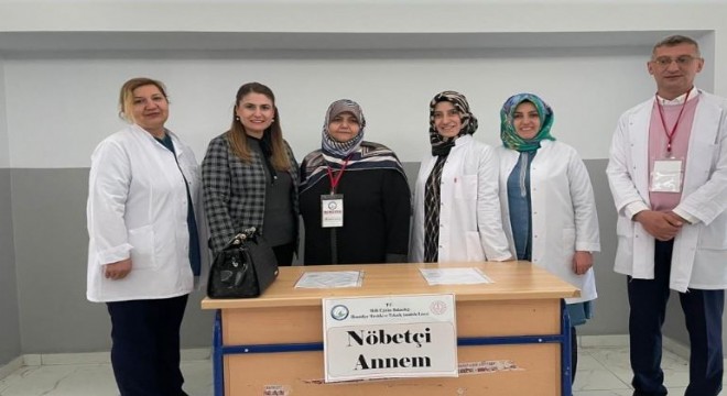 Hamidiye MTAL'den 'Nöbetçi Annem' projesi