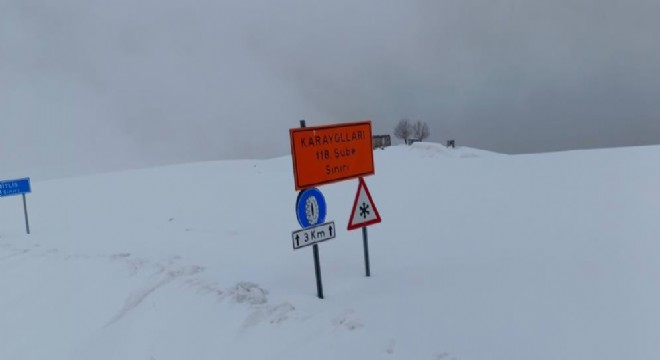 Hasköy - Mutki yolu ulaşıma kapatıldı