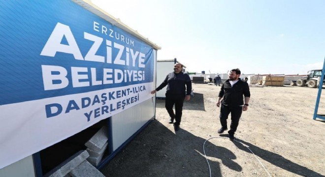 Hatay'da Aziziye mesaisi