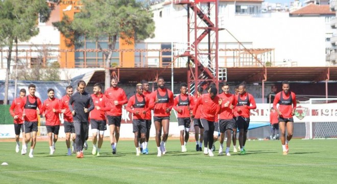 Hatayspor'da Erzurumspor maçı mesaisi