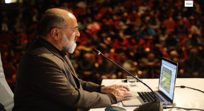 Hattat Kutlu ‘İslam Medeniyeti'nde Mushaf Geleneği'ni anlattı