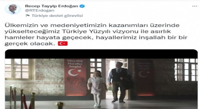 ‘Hayallerimiz inşallah bir bir gerçek olacak'