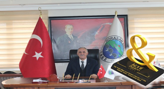 Horasan Belediyesi'ne ödül