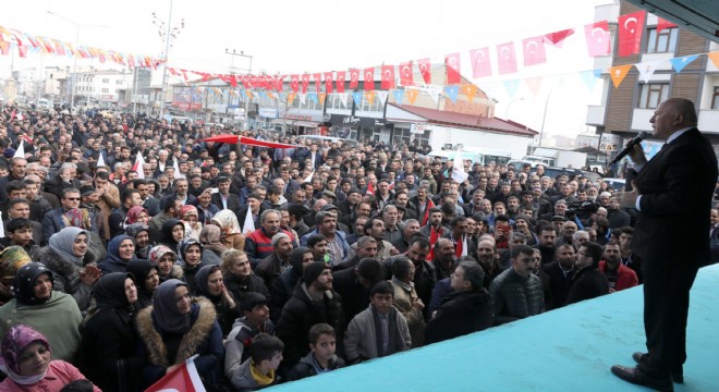 Horasan'da Cumhur İttifakı buluşması