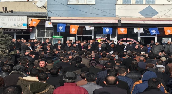 Horasan'da Cumhur İttifakı tanıtımı