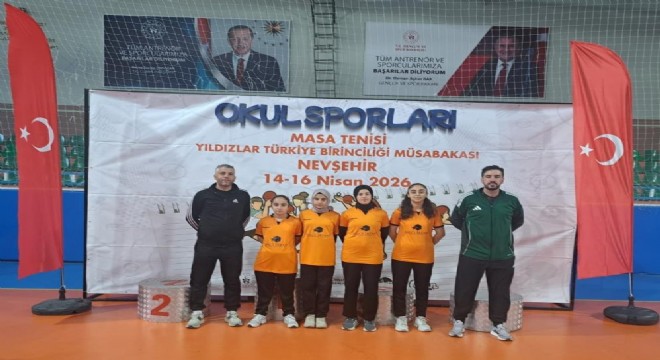 Horasanlı öğrencilerden masa tenisi başarısı