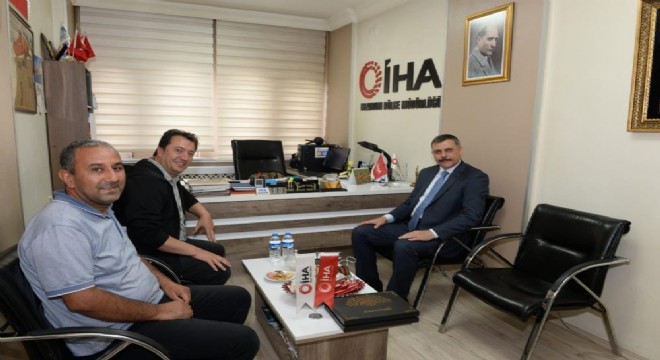 İHA Vali Çiftçi'yi ağırladı