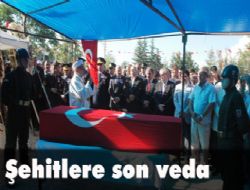 Şehitlere son görev  