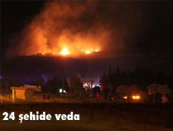 24 şehide veda