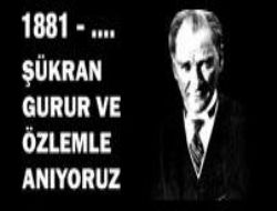 O'nu şükranla anıyoruz