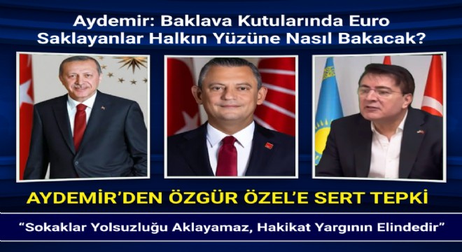 Aydemir: 'Hakikat Yargının Elindedir'