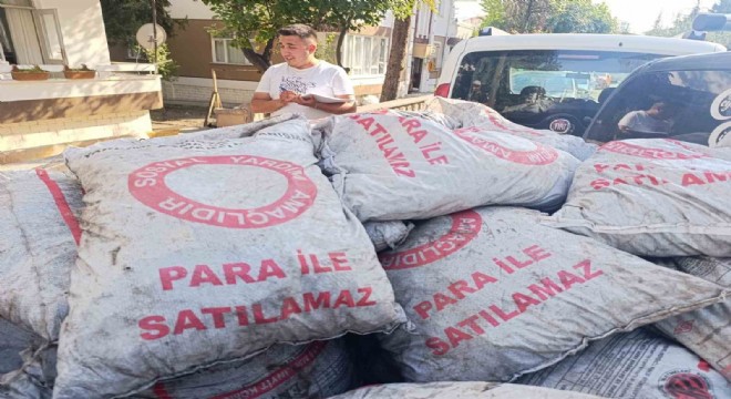 İhtiyaçlı ailelere yakacak desteği