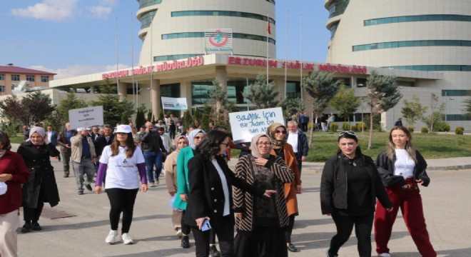İl Sağlık'tan Sağlıklı Yaşam etkinliği