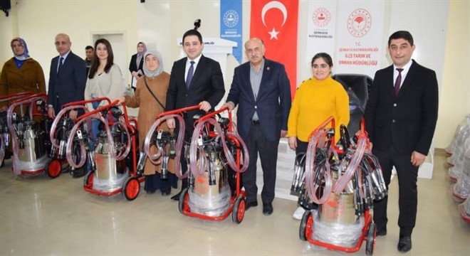 İl Tarımdan Şenkayalı süt üreticilerine destek