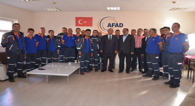 Ilıcalı, AFAD'ı ziyaret etti