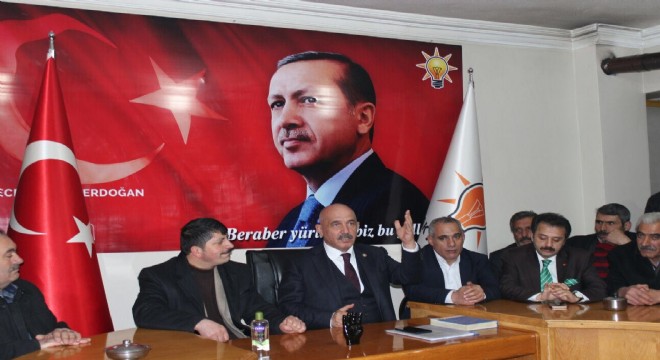 Ilıcalı, Pasinler ilçe teşkilatını ziyaret etti