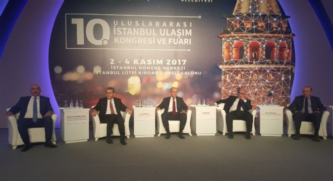 Ilıcalı,  Ulaşım Kongresinin Moderatörlüğünü yaptı