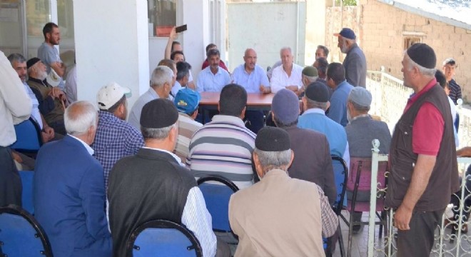 Ilıcalı, Yağan ve Alvar'da hemşehrileriyle buluştu