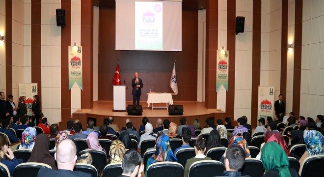 İlk Ders:“İslam Dünyası ve Diplomasi Eğitimi'