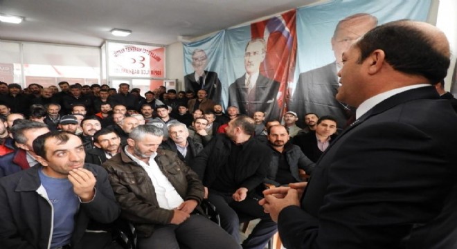 İspir'de Cumhur ittifakı bütünleşmesi