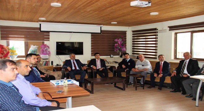 İspir'de bayramlaşma