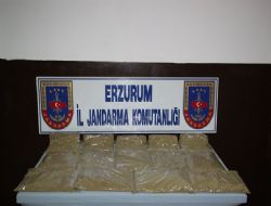 Jandarma'dan esrar operasyonu