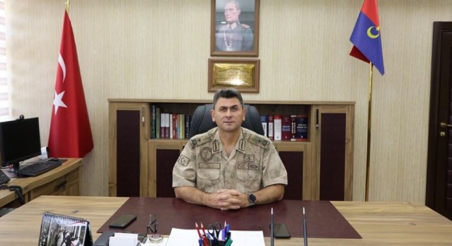 Jandarma Komutanı Gemalmaz'dan veda mesajı