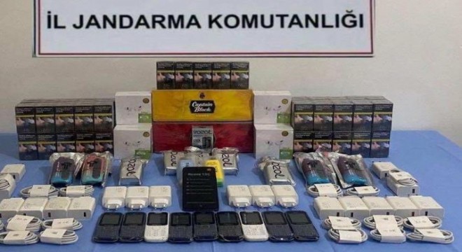 Jandarma'dan gümrük kaçakçılığı operasyonu
