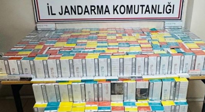 Jandarma'dan kaçak sigara operasyonu