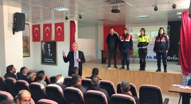 Jandarma'dan trafik eğitimi