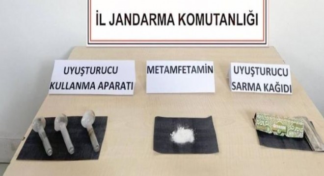 Jandarmadan uyuşturucu operasyonu