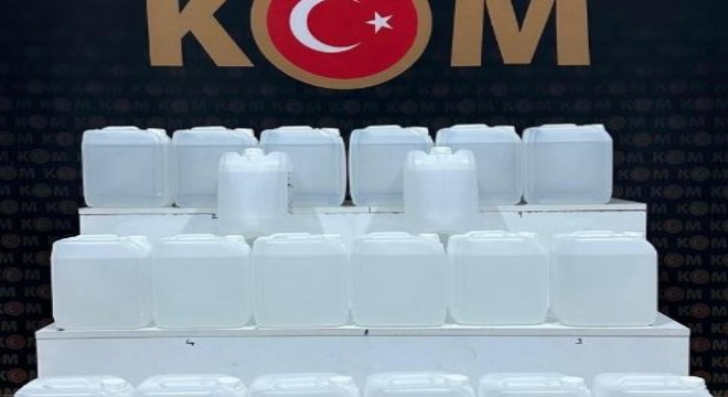 KOM'dan sahte içki operasyonu