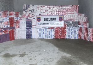 Karaçoban'da kaçakçılık operasyonu