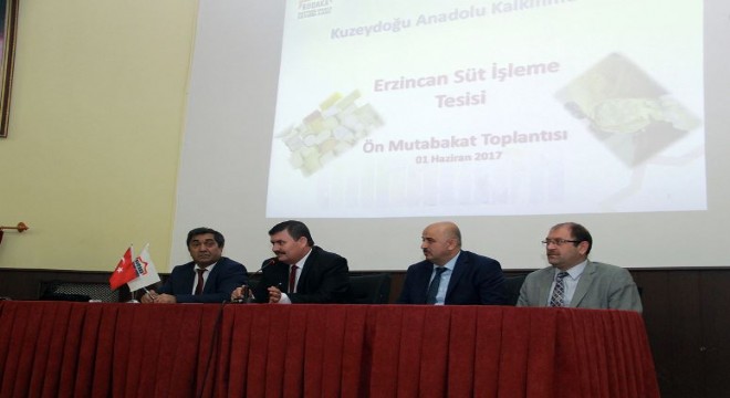 KUDAKA'dan Erzincan Süt İşleme Tesisi mutabakatı