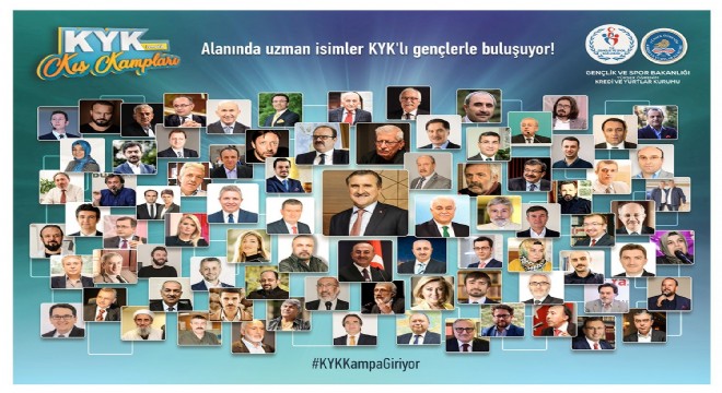 KYK 3. Tematik Kış Kampları başlıyor