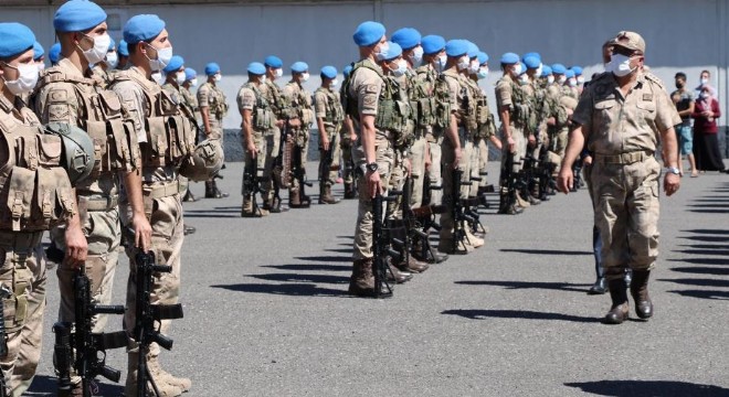 Kahraman komandolar Suriye'ye uğurlandı