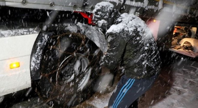 Kar, Kop'ta ulaşımı aksattı